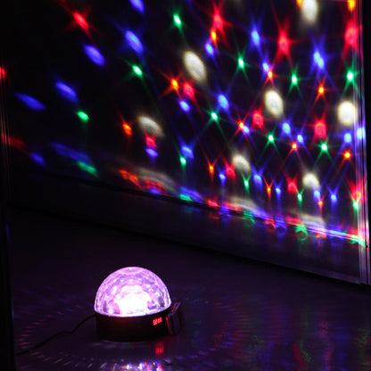 Digital LED RGB Crystal Magic Ball Effect Light